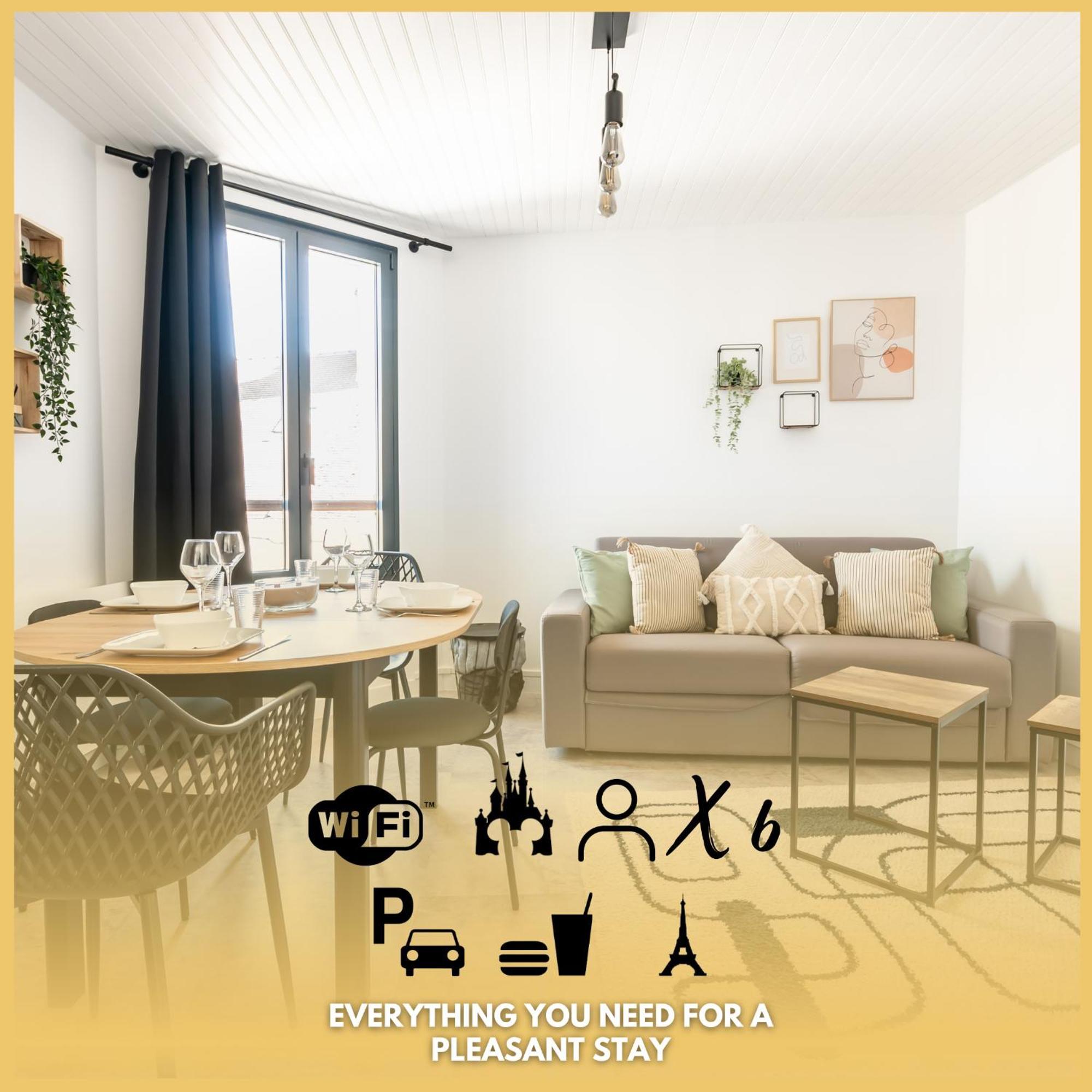 Le 27 - Appartement Cosy - Disney 15Min Crecy-la-Chapelle Εξωτερικό φωτογραφία